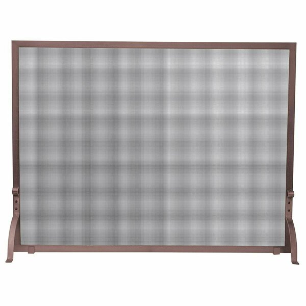 Blueprints Single Panel Antique Copper Finish Screen BL932984